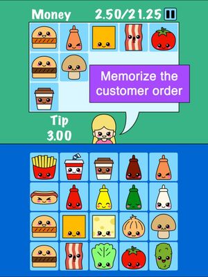 Burger Memory Game screenshot 1