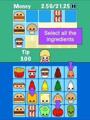 Burger Memory Game screenshot 2