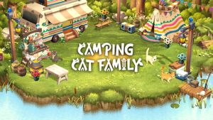 Camping Cat Family screenshot 4