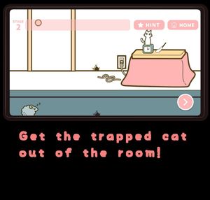 Cat & Sheep Guiding Puzzle screenshot 2