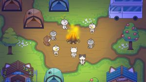 Cat Forest: Healing Camp screenshot 2