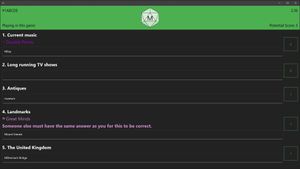 Catlists screenshot 2