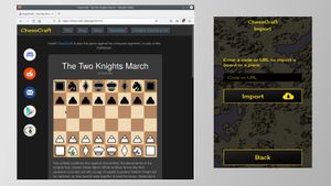ChessCraft screenshot 1