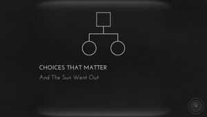 Choices That Matter: And the Sun Went Out screenshot 1