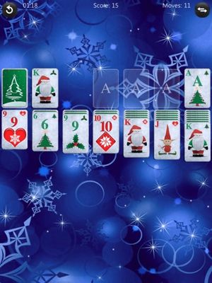 Christmas Solitaire screenshot 1
