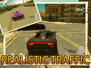 City Traffic Car Driving Parking Career Simulator screenshot 1