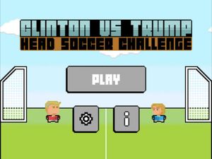 Clinton vs. Trump: Head Soccer Challenge screenshot 3