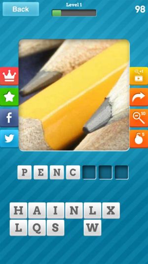 Close Up Pics - Fun Word Games screenshot 4