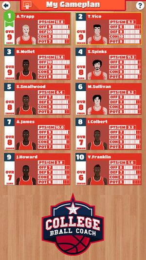 College Bball Coach screenshot 2