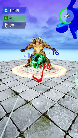Color Energy: Blow the monster! screenshot 1
