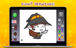 Coloring Book - Halloween screenshot 1