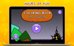 Coloring Book - Halloween screenshot 3