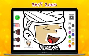 Coloring Book - Halloween screenshot 4