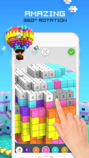ColorZ - 3D Pixel Art screenshot 1
