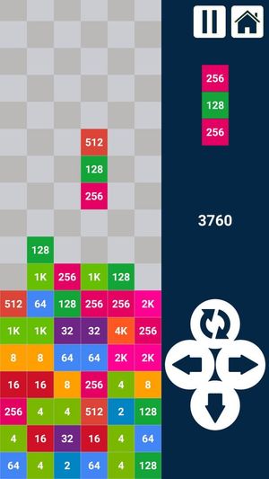 Columns 2048: Match 3 Numbers screenshot 1
