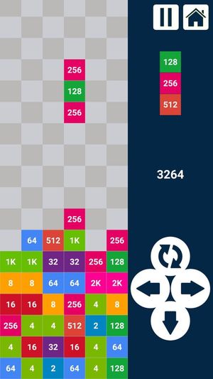 Columns 2048: Match 3 Numbers screenshot 2