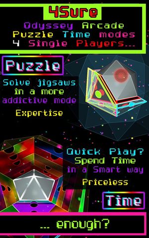 Cosmic Horizon - World First 3D Game Puzzle Ever screenshot 1