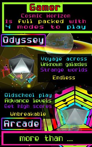 Cosmic Horizon - World First 3D Game Puzzle Ever screenshot 2