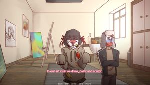 Countryhumans: Dating Sim screenshot 1