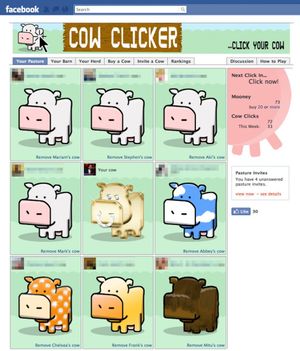 Cow Clicker screenshot 2