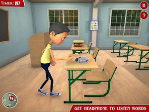 Crazy Teacher of Math in School Education Learning screenshot 1