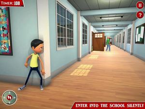Crazy Teacher of Math in School Education Learning screenshot 3