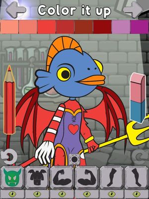 Create your own monster screenshot 2