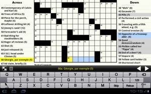 Crosswords screenshot 1