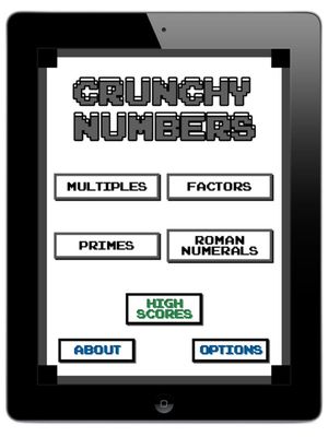 Crunchy Numbers Math Arcade screenshot 1