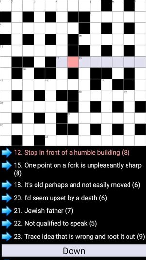 Cryptic Crosswords screenshot 2
