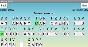 Cryptogram Puzzles screenshot 3