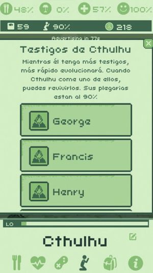 Cthulhu Virtual Pet screenshot 1