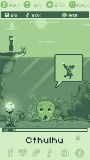 Cthulhu Virtual Pet screenshot 2