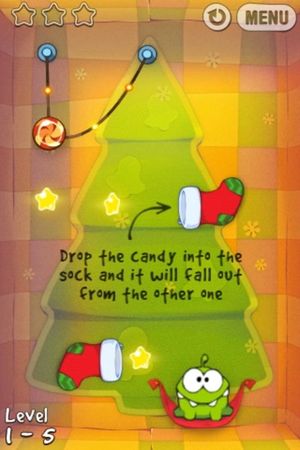 Cut the Rope: Holiday Gift screenshot 3