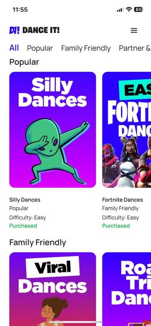 Dance It! screenshot 1