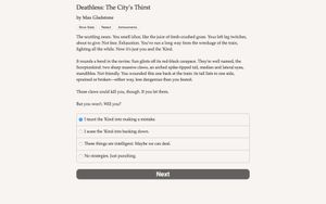 Deathless: The City's Thirst screenshot 1
