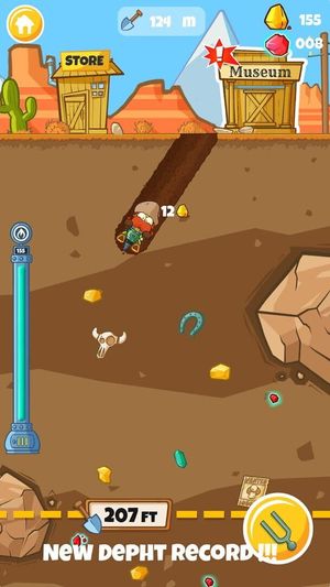 Diggy: Gold Rush screenshot 4
