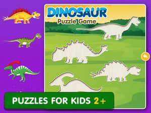 Dinosaur Games: Puzzle for Kids & Toddlers screenshot 2