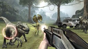 Dinosaur Island VR screenshot 2