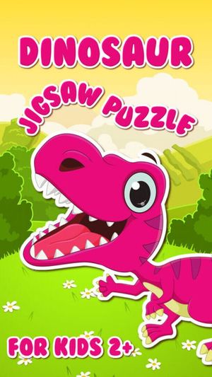 Dinosaur Jigsaw Puzzles - Kids Games for Toddlers screenshot 1