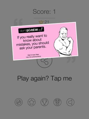 Don't Screw Up! screenshot 1