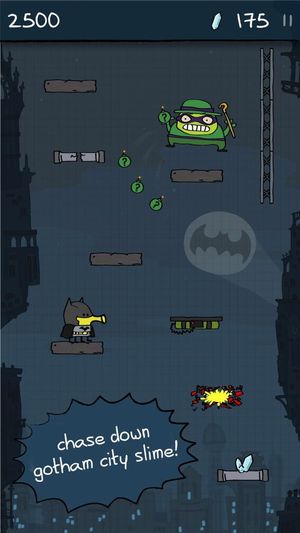 Doodle Jump DC Super Heroes screenshot 1