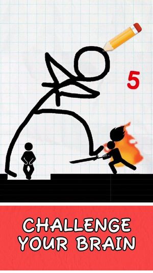 Draw 2 Save: Stickman Puzzle screenshot 3