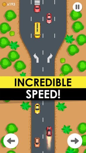 Drive Fast - 2d Retro Racing screenshot 1