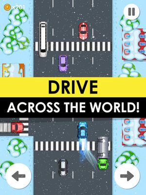 Drive Fast - 2d Retro Racing screenshot 3