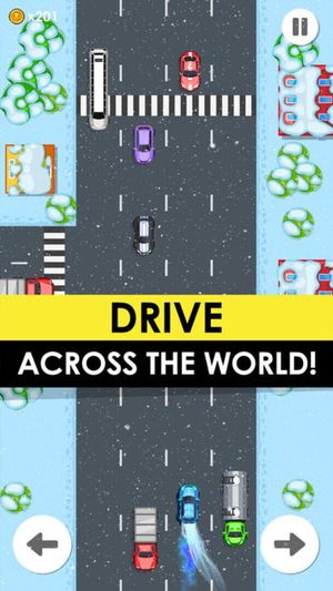 Drive Fast - 2d Retro Racing screenshot 4