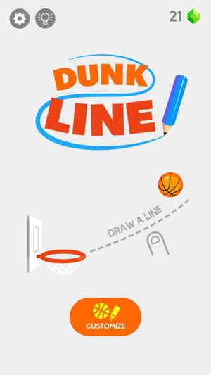 Dunk Line screenshot 2