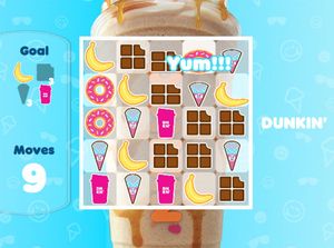 Dunkin' Match-3 screenshot 1