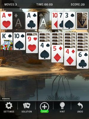 Egypt Solitaire screenshot 2