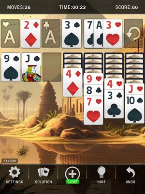 Egypt Solitaire screenshot 3